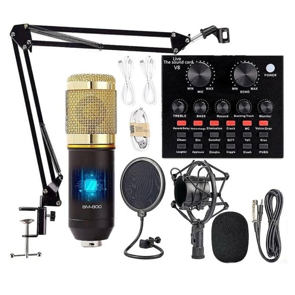 CofeLife Professional Condenser Microphone Kit NIB - Picture 7 of 11